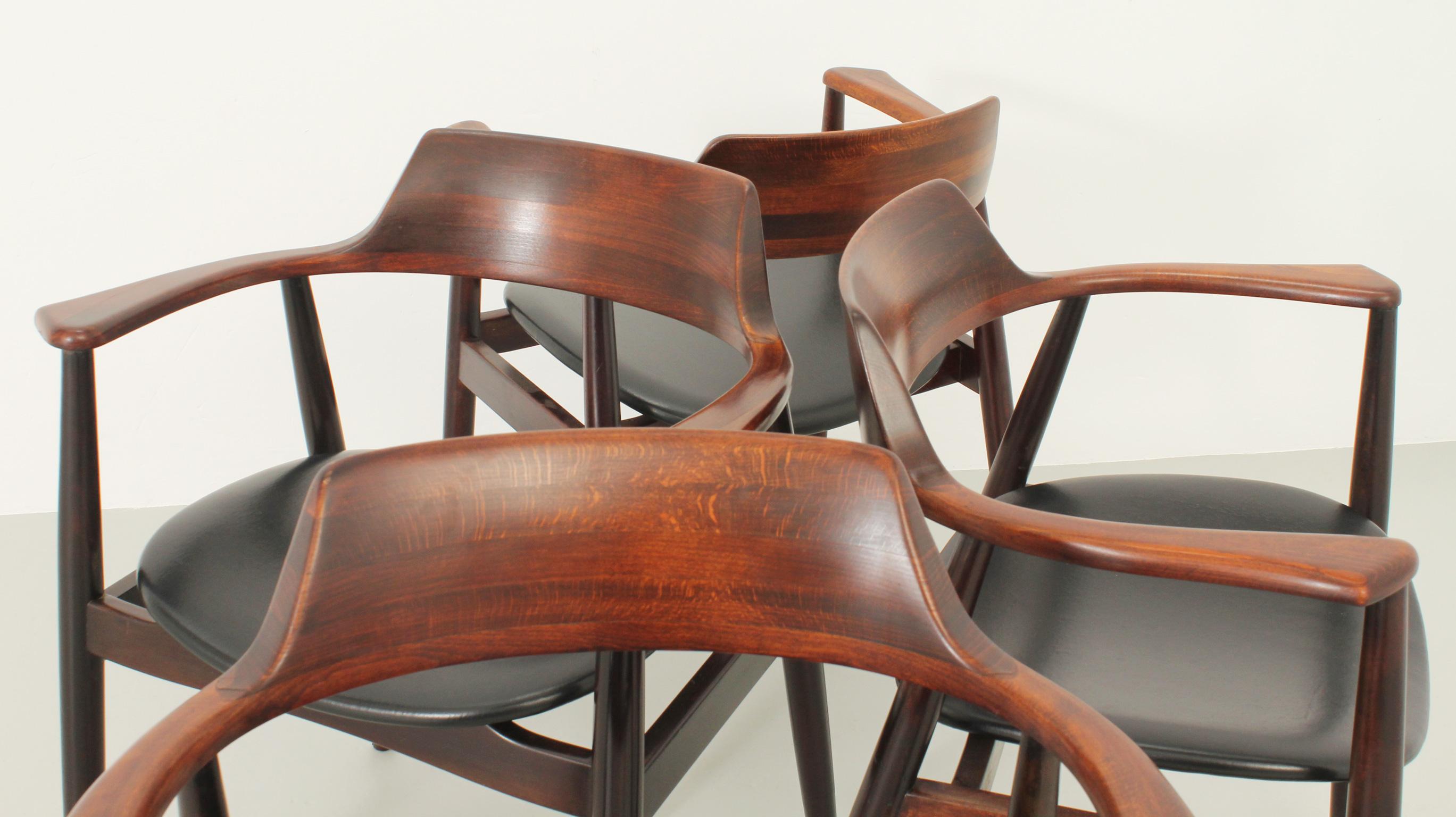 Set of Four Dining Chairs by AG Barcelona, Spain, 1960's 3