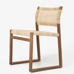 Set of four dining chairs by Børge Mogensen BM 61