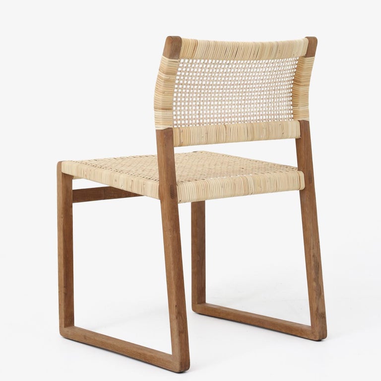 Set of four dining chairs by Børge Mogensen BM 61 For Sale at 1stDibs