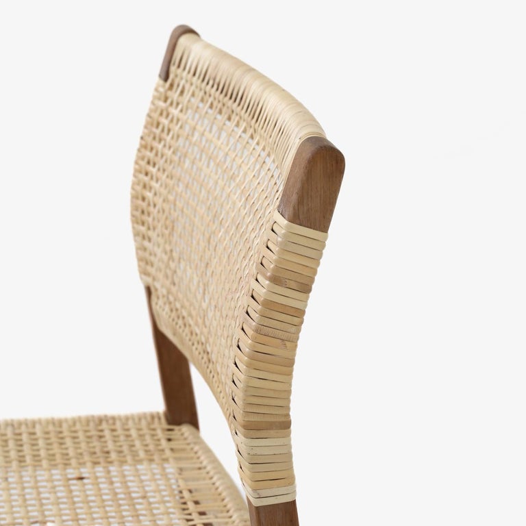 Set of four dining chairs by Børge Mogensen BM 61 For Sale at 1stDibs