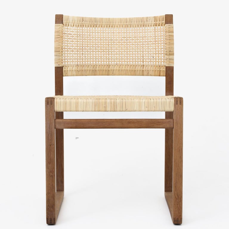 Set of four dining chairs by Børge Mogensen BM 61 For Sale at 1stDibs