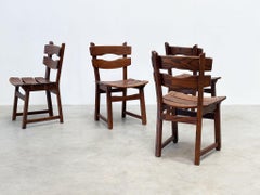Set of four dining chairs by Dittmann & co