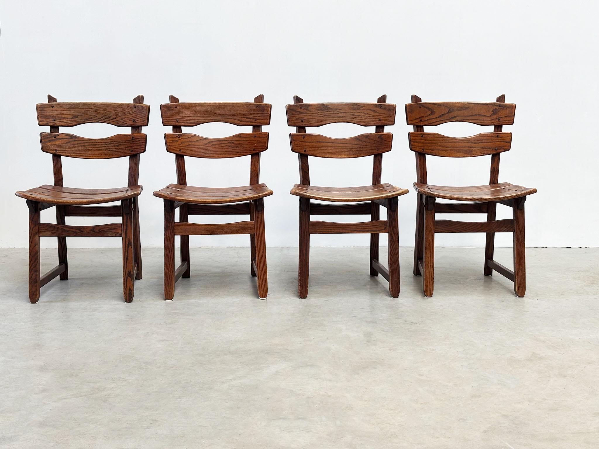 Satz von vier Esszimmerstühlen von Dittmann & co (Deutsch) im Angebot