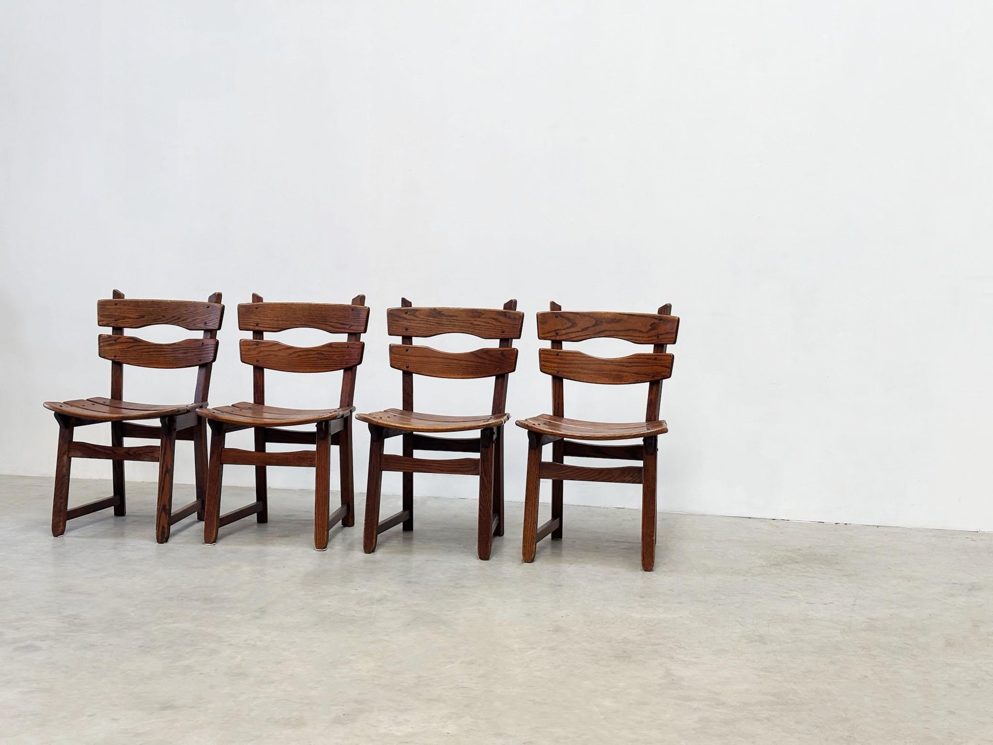 Satz von vier Esszimmerstühlen von Dittmann & co (Ende des 20. Jahrhunderts) im Angebot