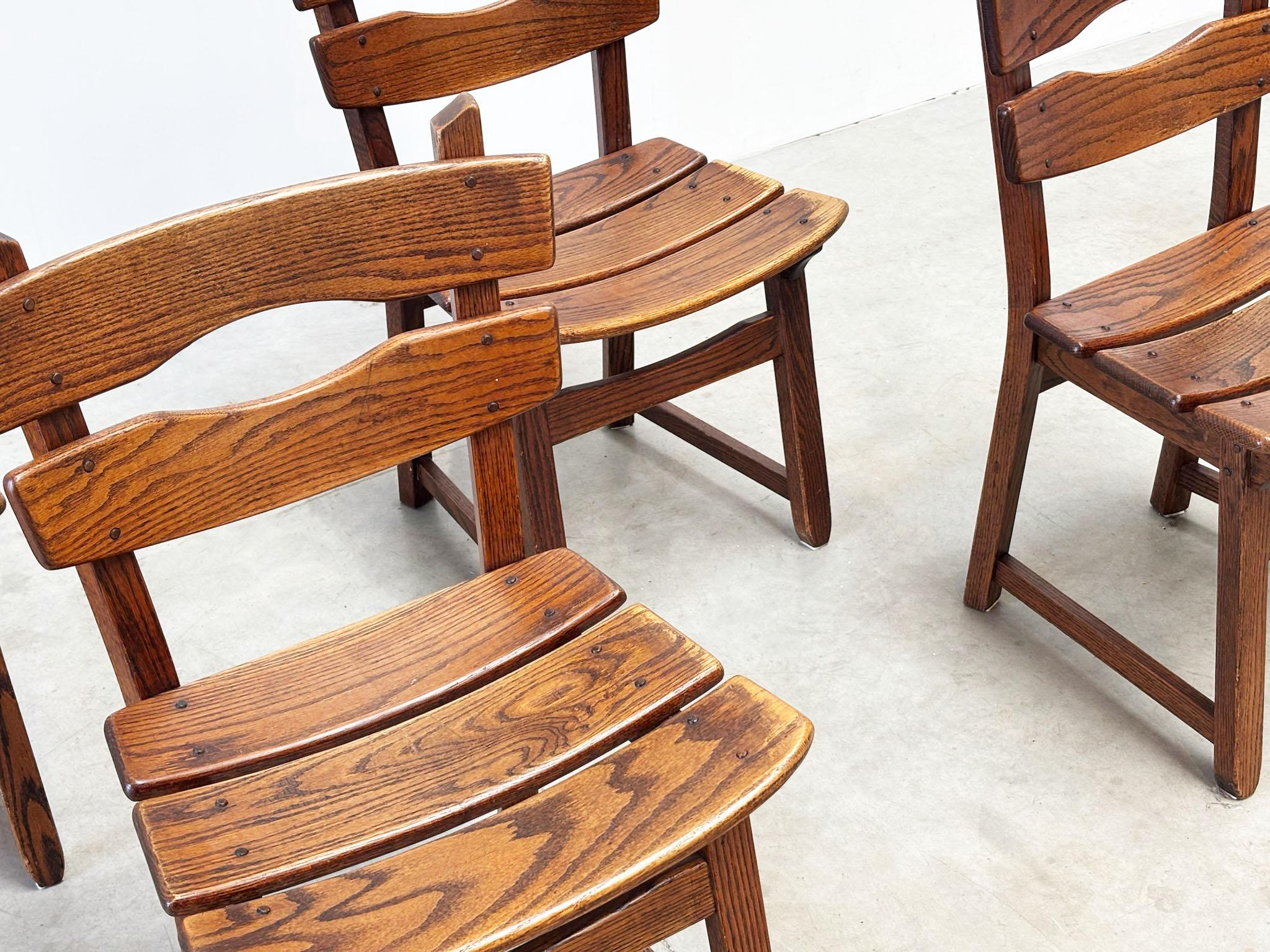 Satz von vier Esszimmerstühlen von Dittmann & co im Angebot 1