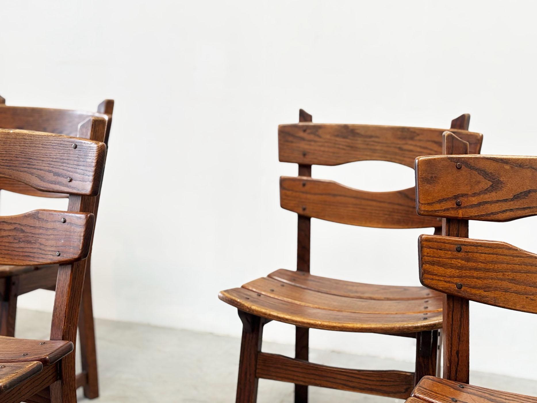 Satz von vier Esszimmerstühlen von Dittmann & co im Angebot 3