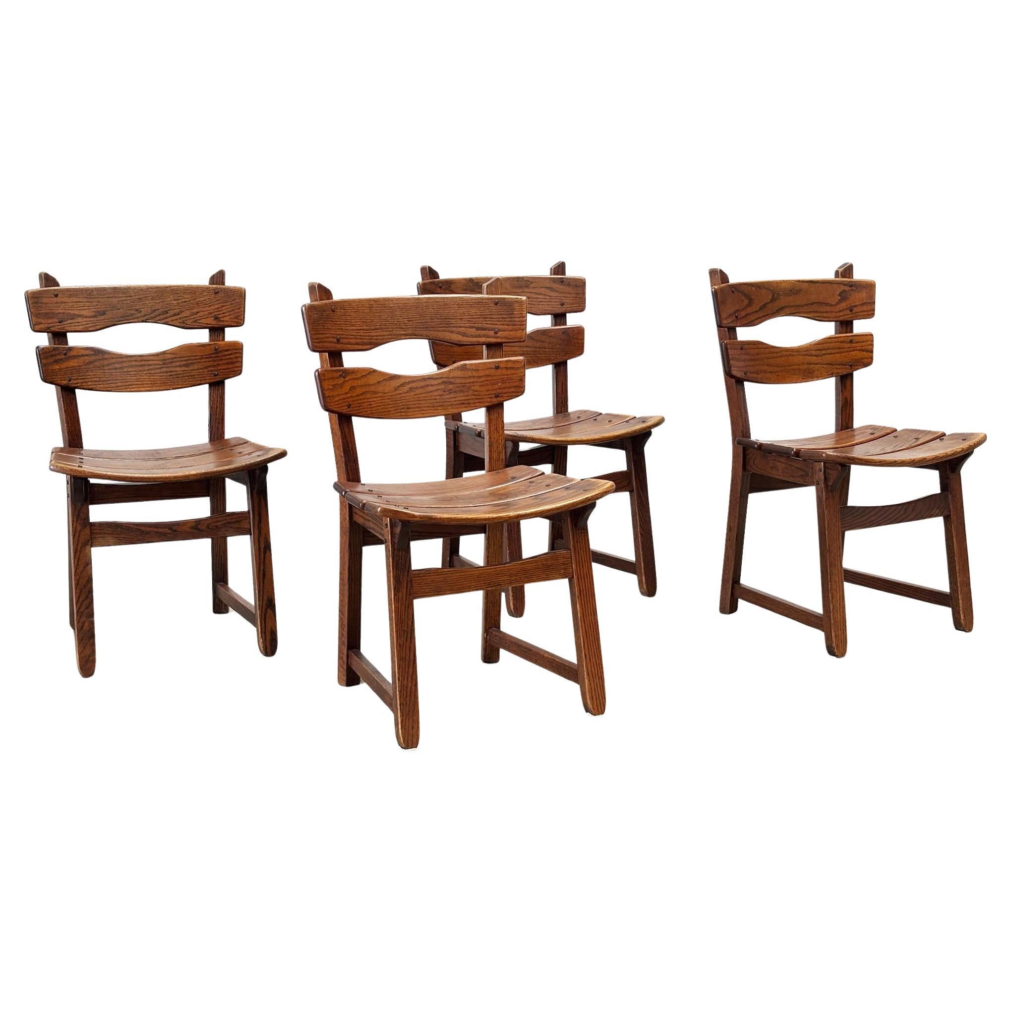 Satz von vier Esszimmerstühlen von Dittmann
co