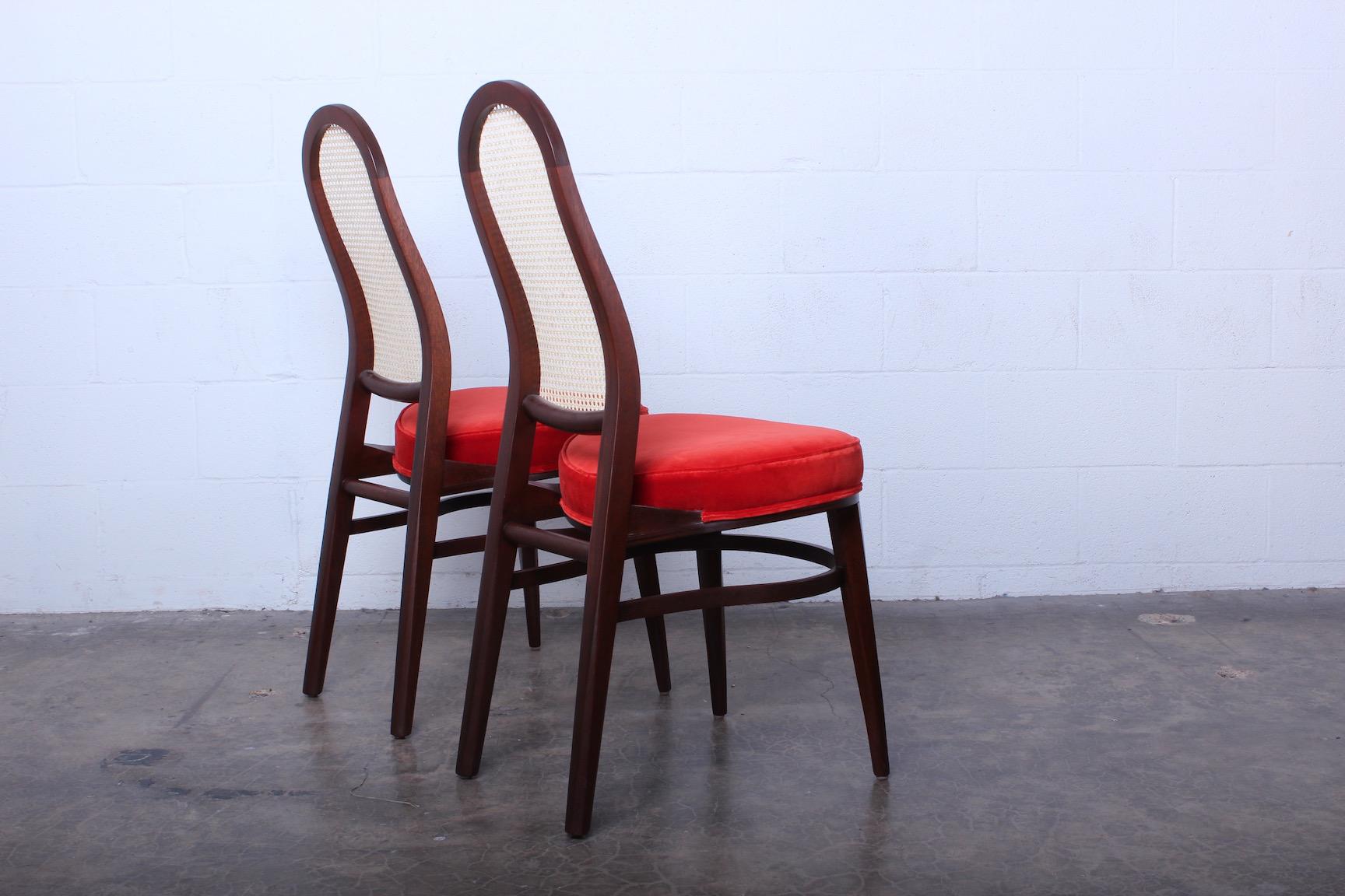 Set of Four Dining Chairs by Edward Wormley for Dunbar 8