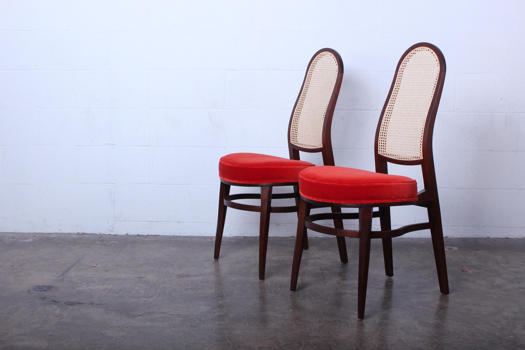 Set of Four Dining Chairs by Edward Wormley for Dunbar 9