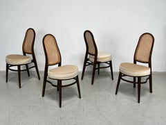 Set of Four Dining Chairs by Edward Wormley for Dunbar