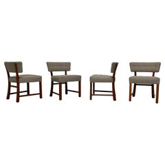 Set of Four Dining Chairs by Edward Wormley for Dunbar