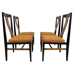 Set of Four Dining Chairs by Edward Wormley for Dunbar 