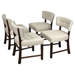 Vintage Set of Four Dining Chairs by Edward Wormley for Dunbar