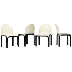 Set of Four Dining Chairs by Gae Aulenti for Knoll