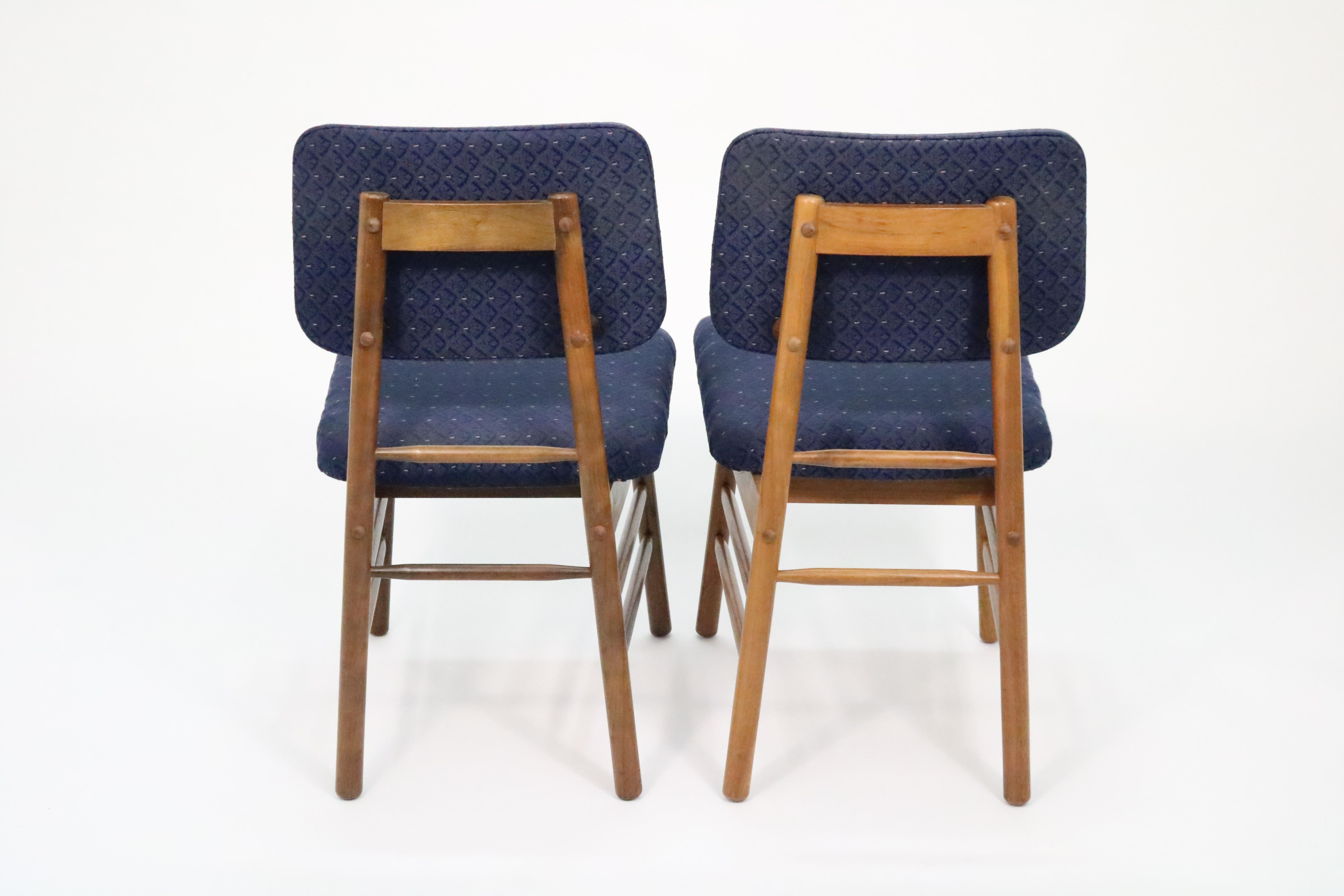 Greta Grossman Dining Chairs for Glenn of California, Set of 4 1