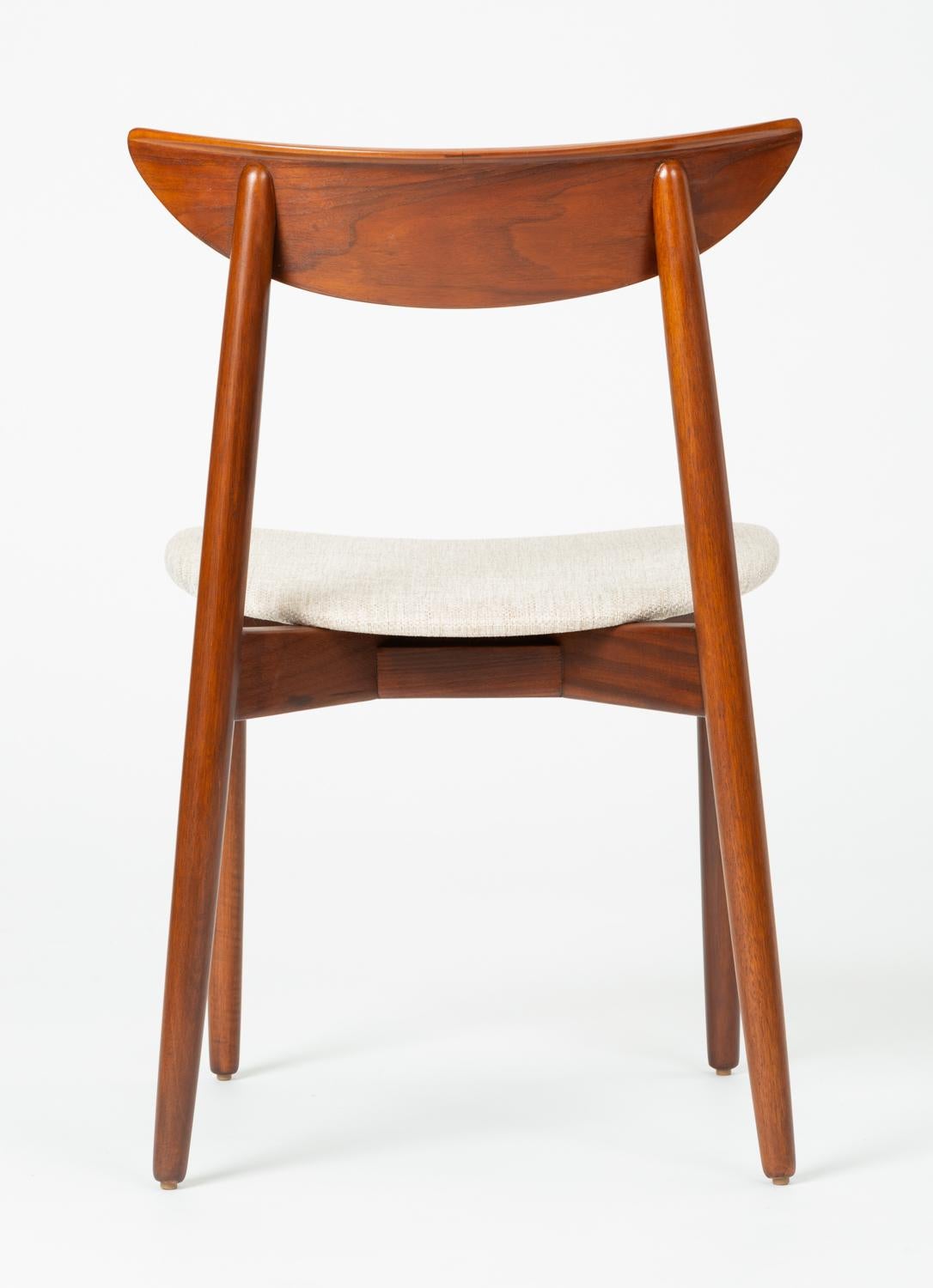 Set of Four Dining Chairs by Harry Østergaard for Randers Møbelfabrik 6
