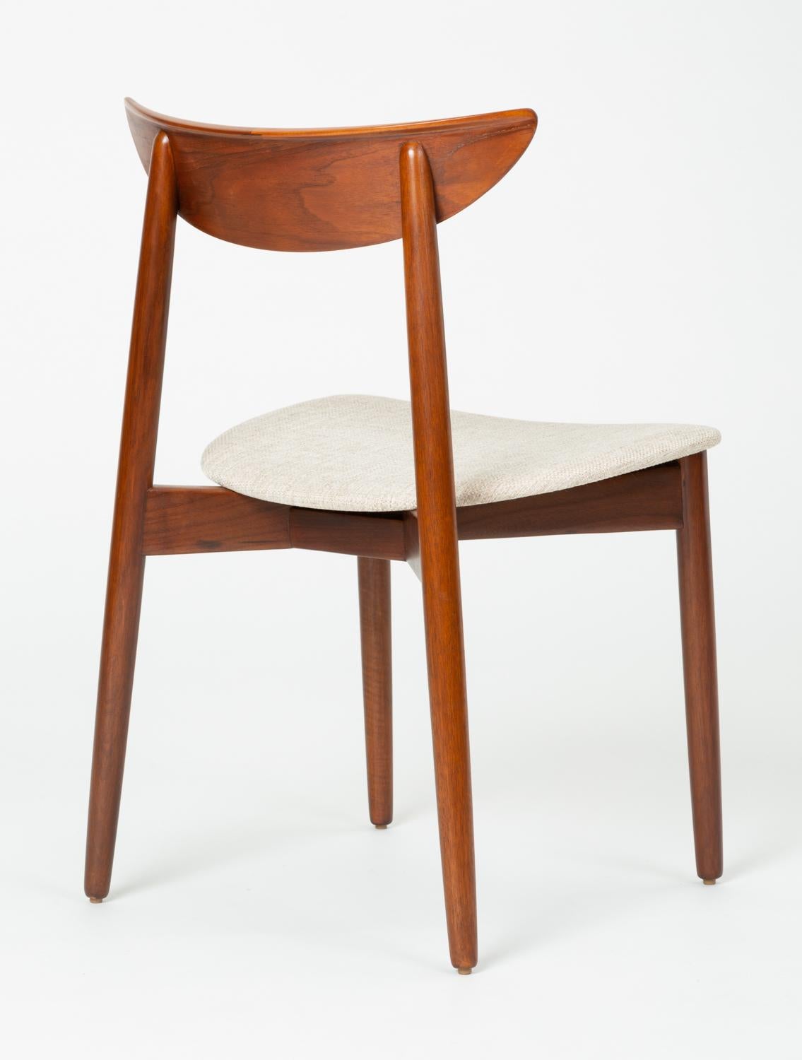 Set of Four Dining Chairs by Harry Østergaard for Randers Møbelfabrik 7