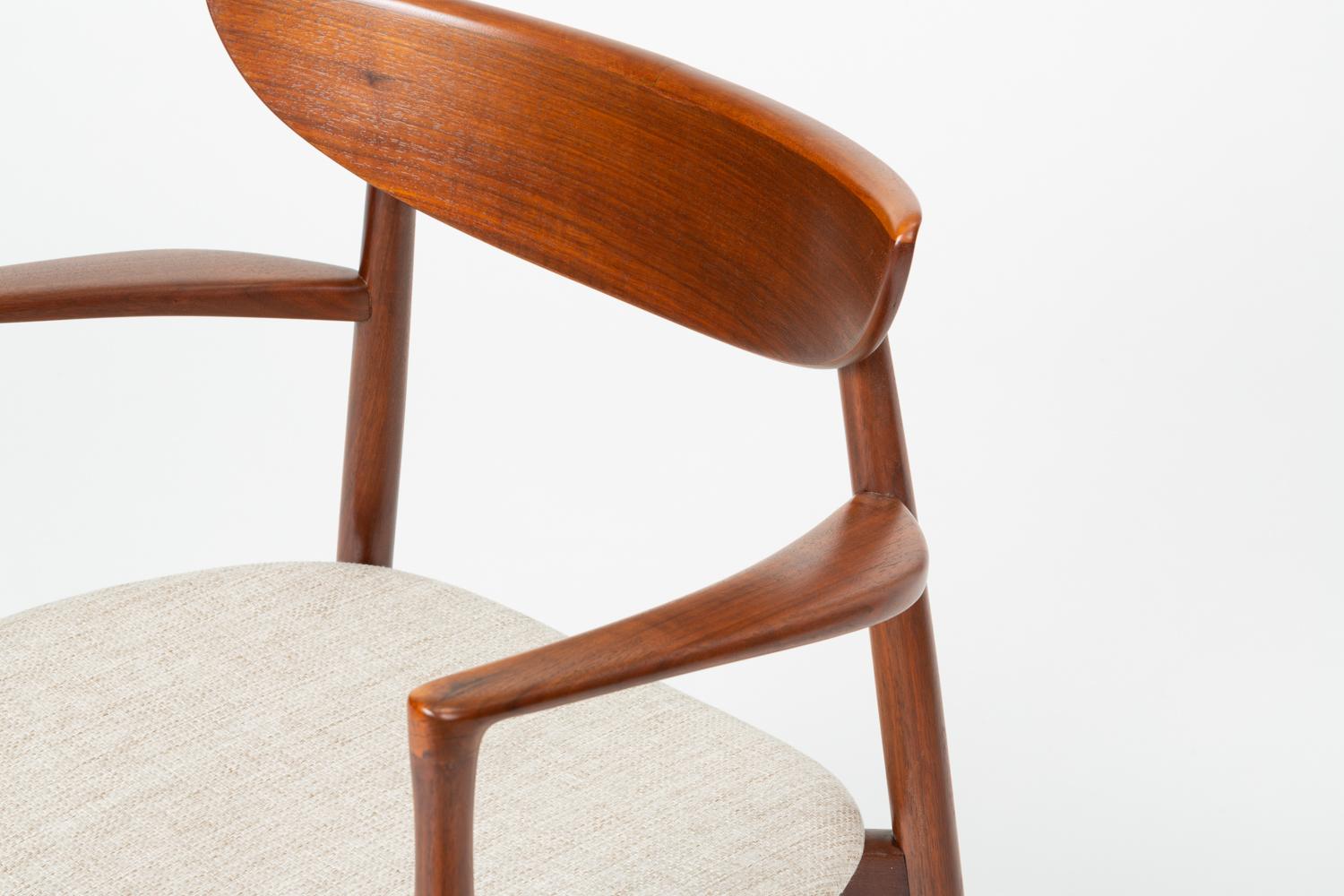 Set of Four Dining Chairs by Harry Østergaard for Randers Møbelfabrik 1