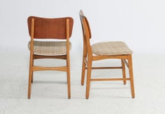 Ensemble de quatre chaises de salle à manger par Ib Kofod-Larsen pour Christensen & Larsen