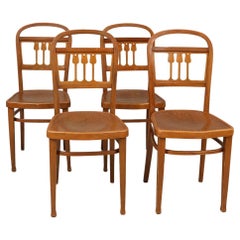 Set of Four Dining Chairs by J. J. Kohn