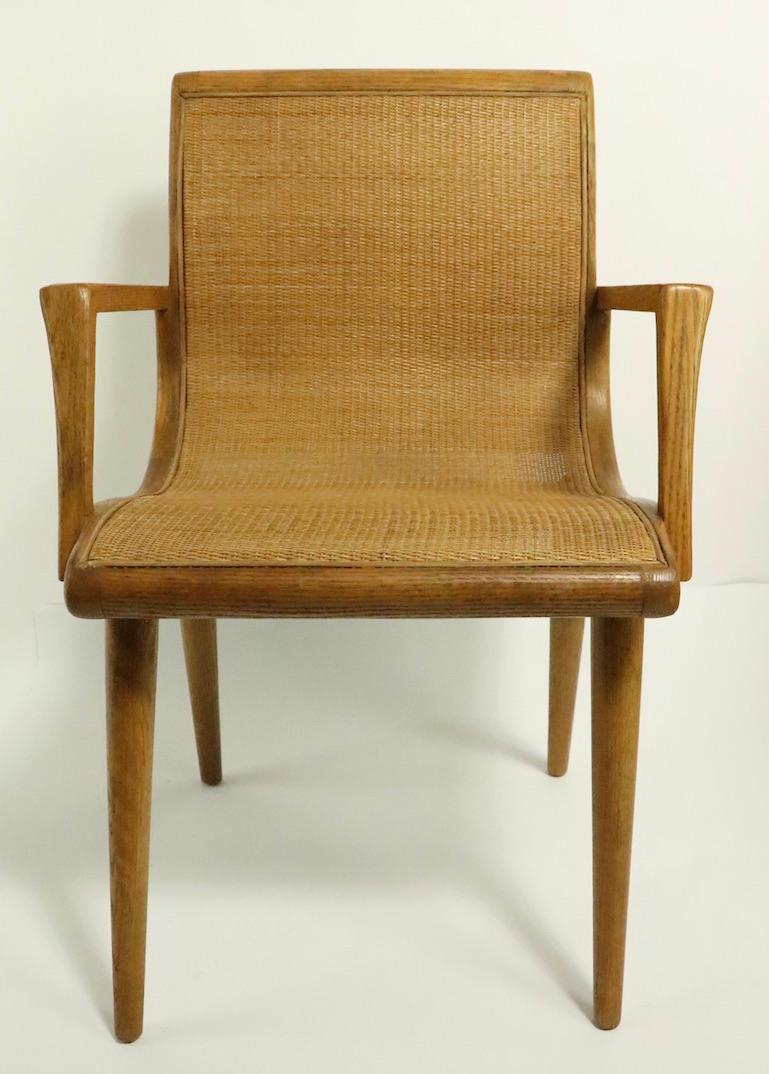 20th Century Set of Four Dining Chairs by Jack Van der Molen Americana Casual for Jamestown For Sale