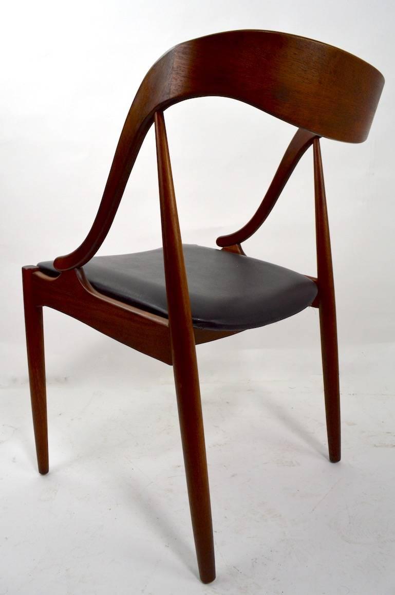 20th Century Set of Four Dining Chairs by Johannes Andersen for Richbilt Mfg. Co