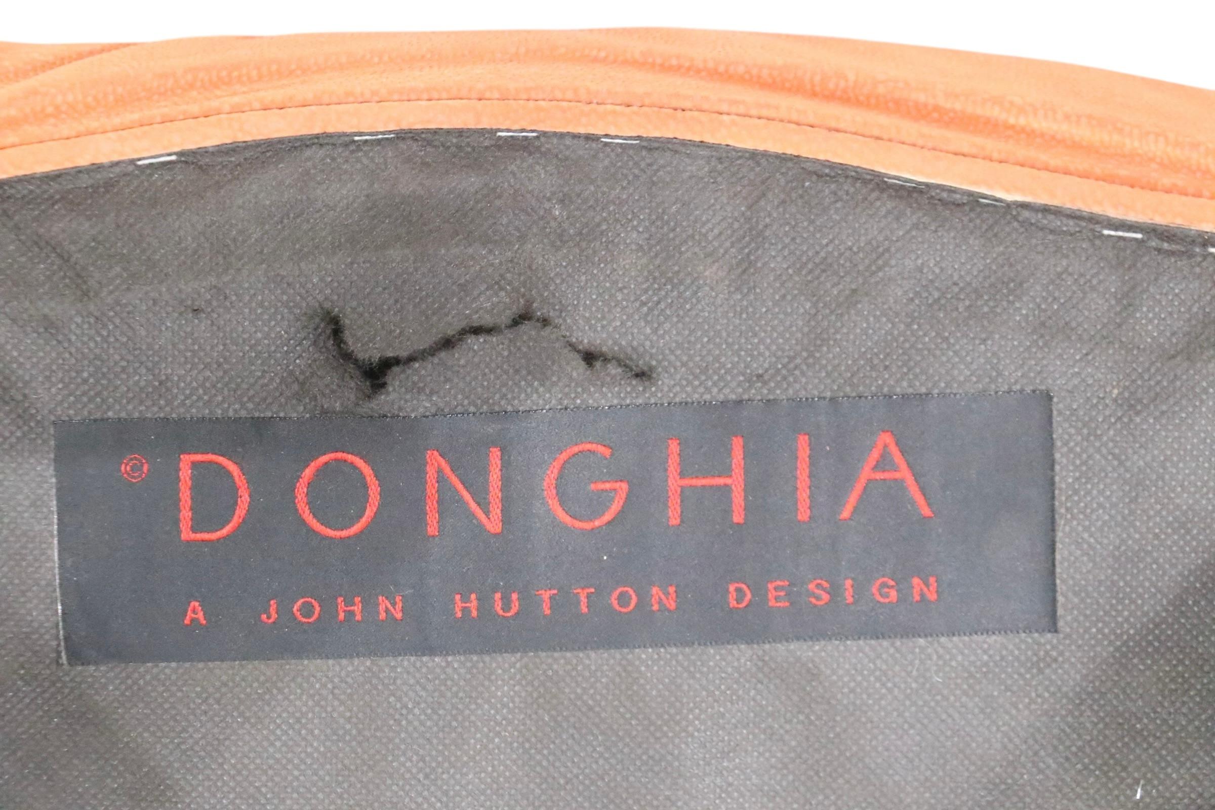 Satz von vier Esszimmerstühlen von John Hutton für Donghia im Angebot 8
