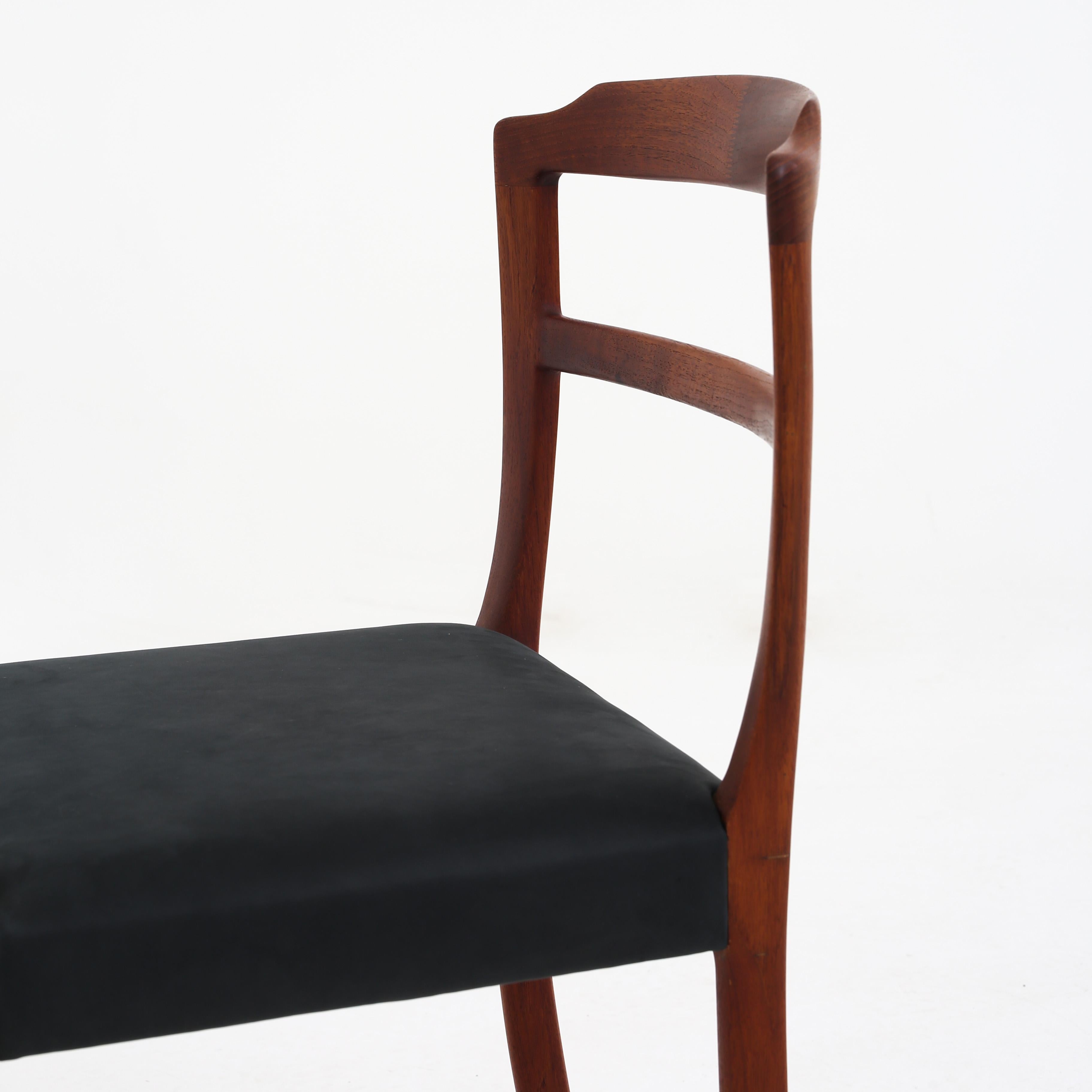 Scandinavian Modern Set of Four Dining Chairs by Ole Wanscher