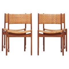Set of Four Dining Chairs by Peter Hvidt & Orla Mølgaard