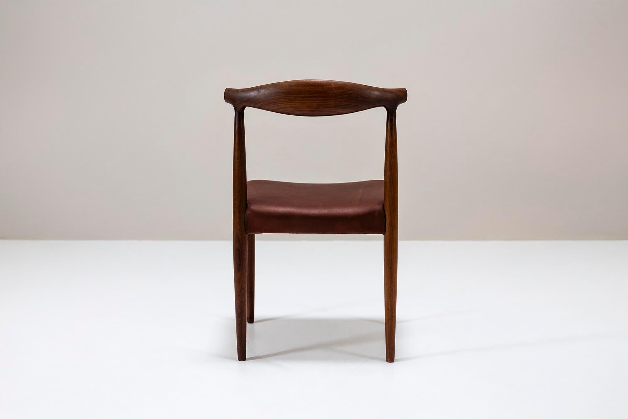 Set di quattro sedie da pranzo di Vamo Sønderborg, Danimarca 1960 in vendita 5