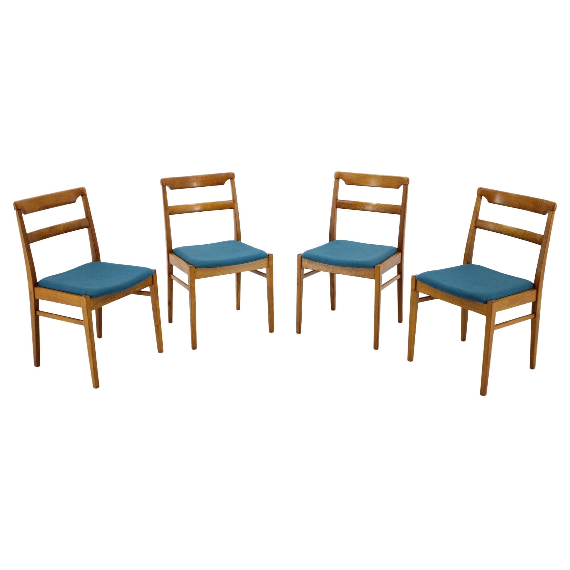 Set of Four Dining Chairs, Czechoslovakia, 1970