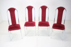 Set of Four Dining Chairs, Czechoslovakia, 1980s Kovobel