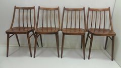 Ensemble de quatre chaises à manger Conçu par Antonín Šuman:: années 1966