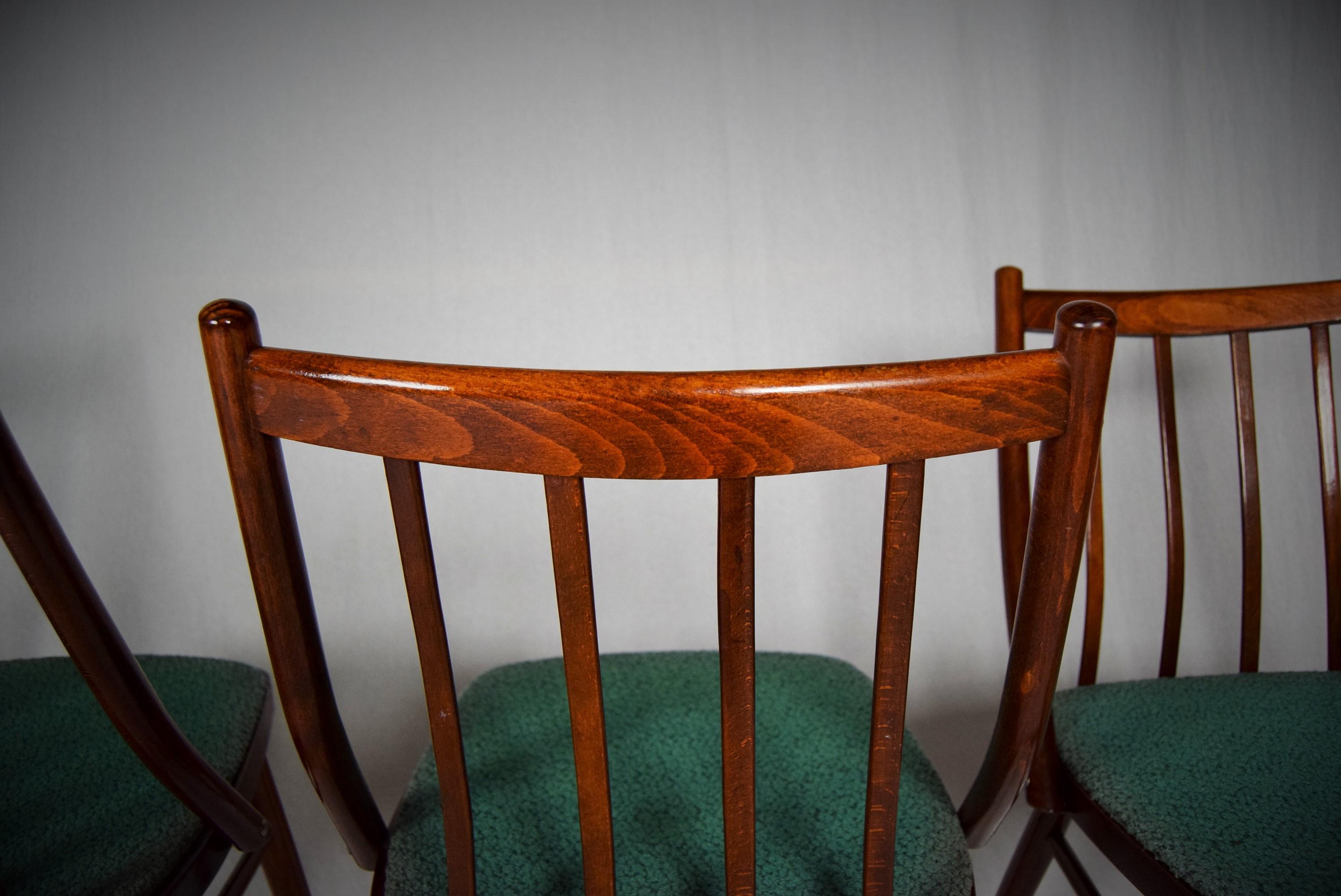 Set of Four Dining Chairs Designed by Antonín Šuman, 1966s 5