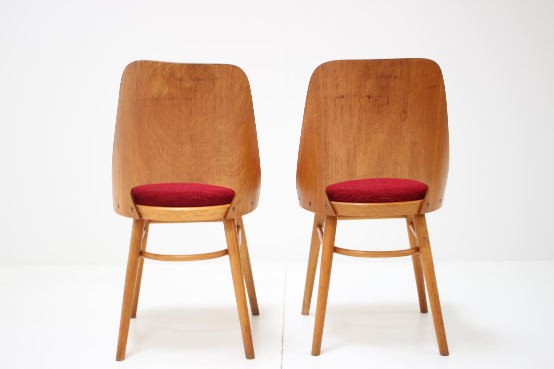 Set of Four Dining Chairs Designed by Oswald Haerdtl, 1960s 2