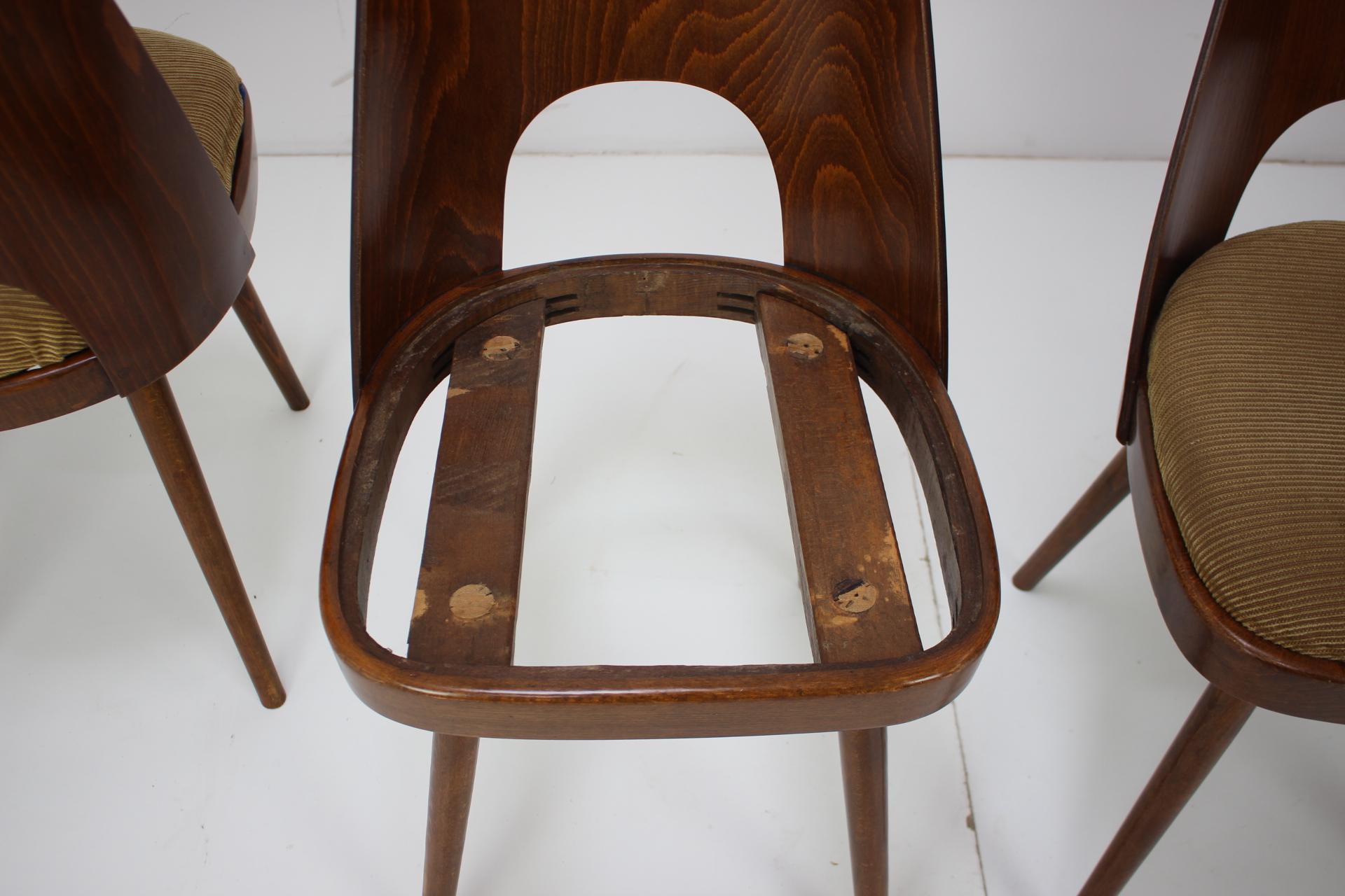 Set of Four Dining Chairs Designed by Oswald Haerdtl, 1960s 2
