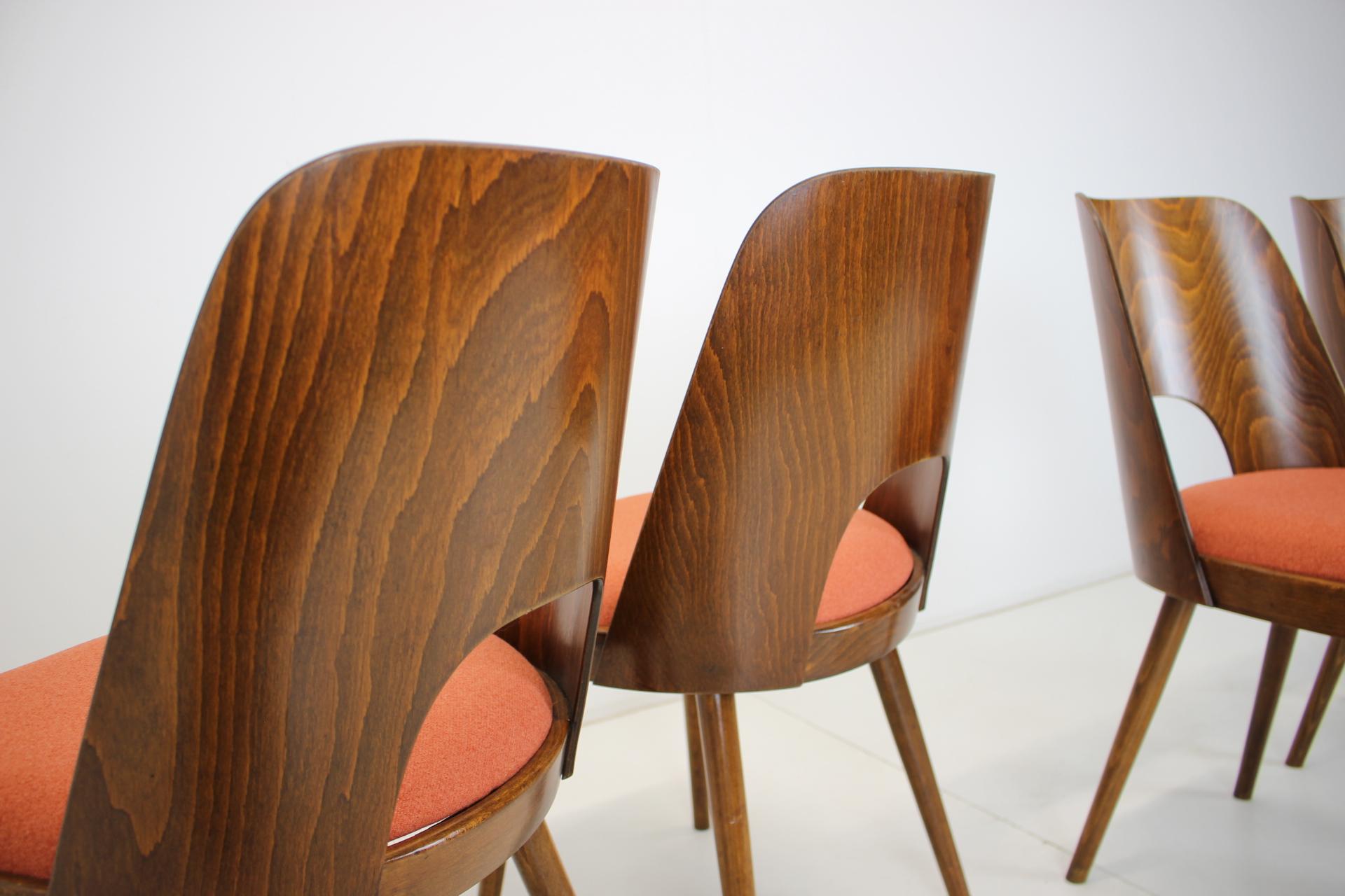 Set of Four Dining Chairs Designed by Oswald Haerdtl, 1960s 2