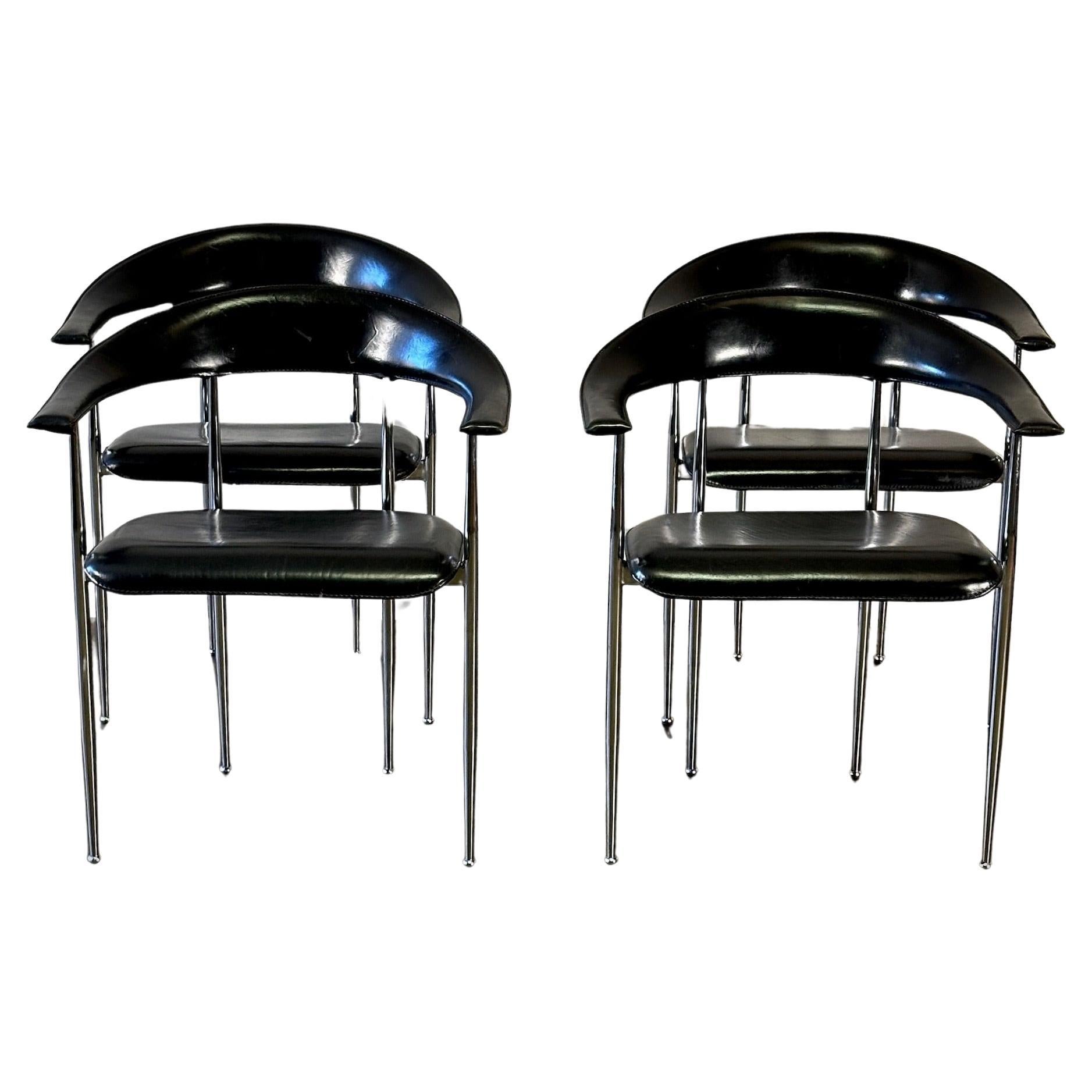 Set of Four Dining Chairs