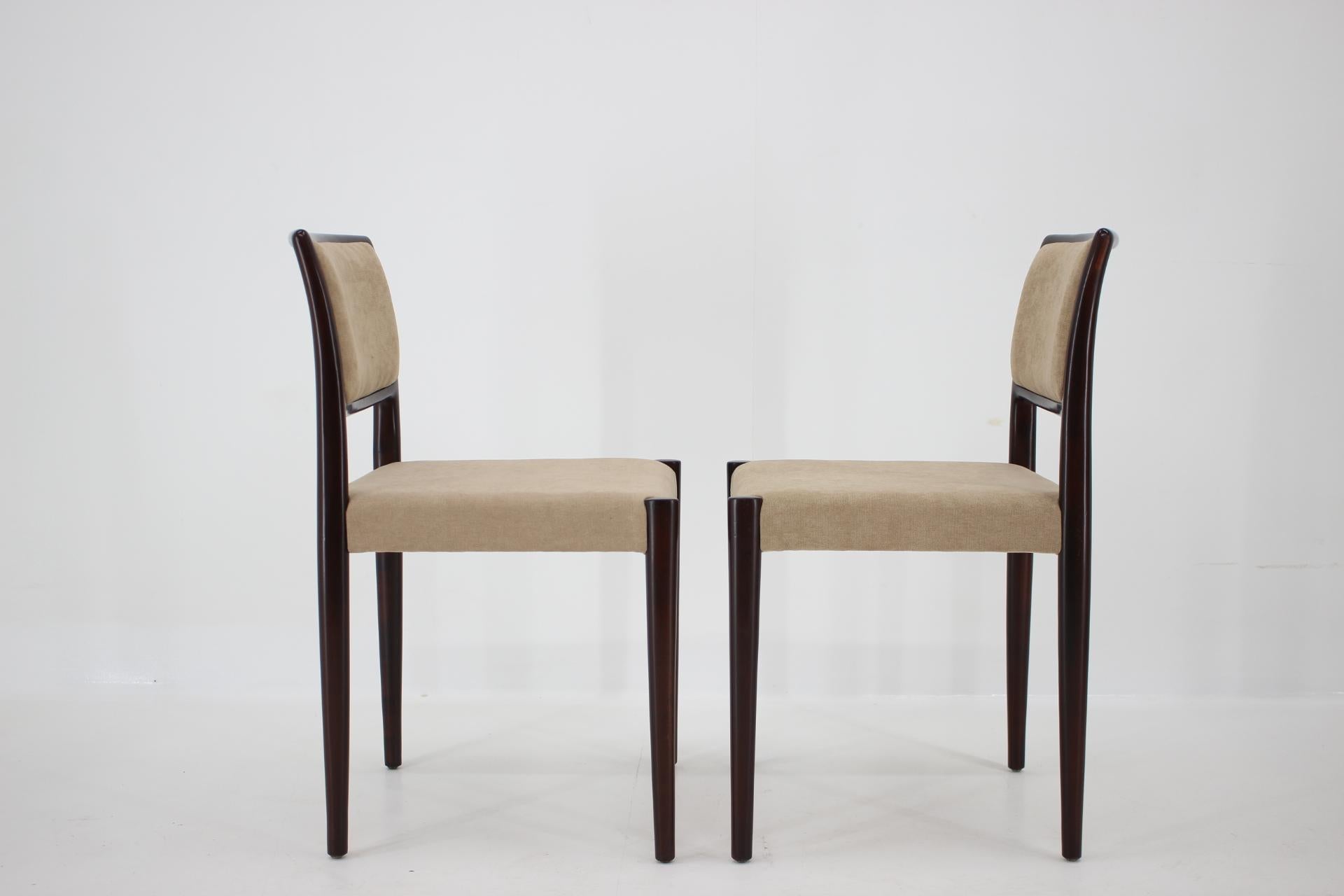 Set of Four Dining Chairs in Style of Niels O. Møller 3