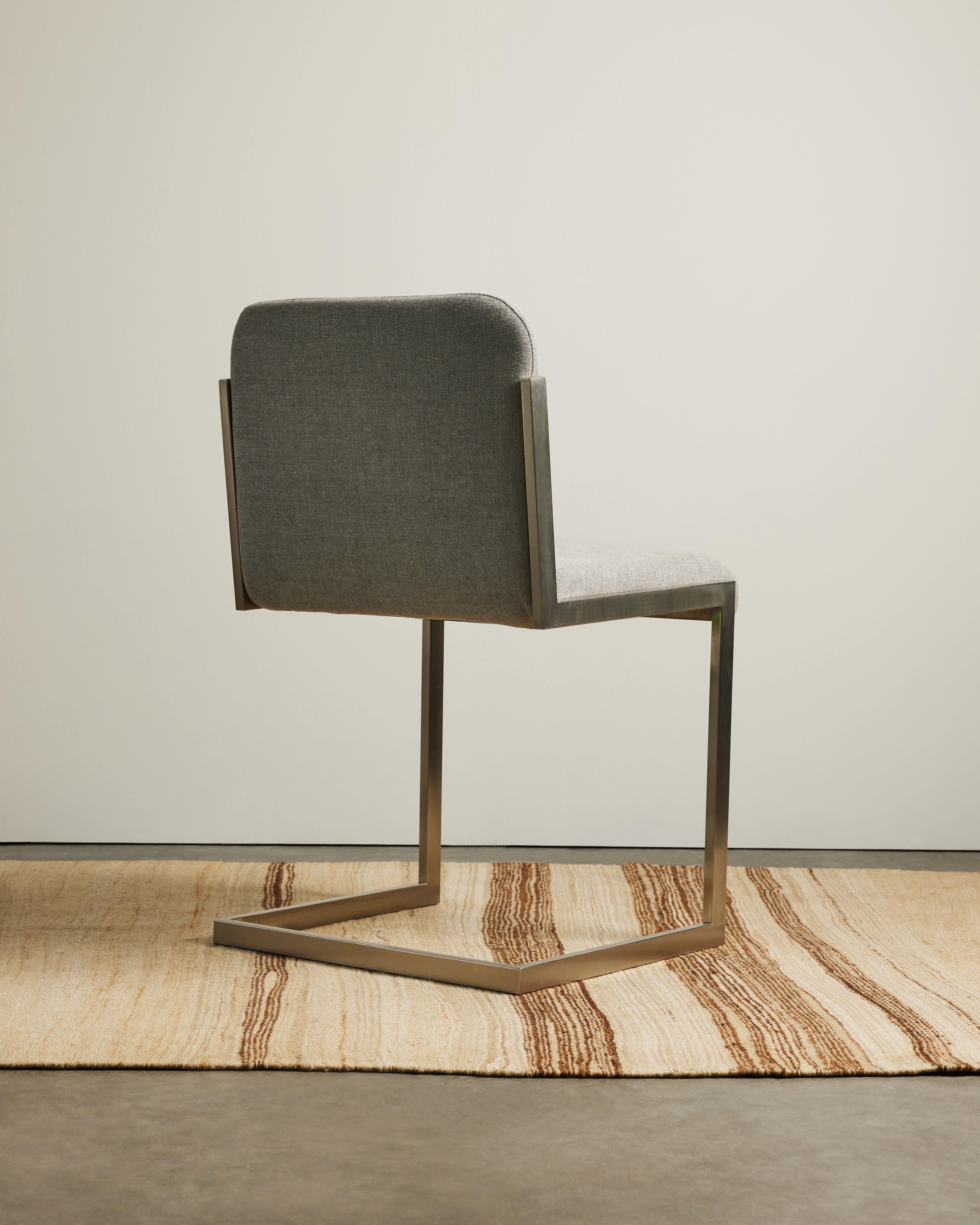 Set of Four Dining Chairs in the Manner of Milo Baughman, United States, c. 1970 en vente 5