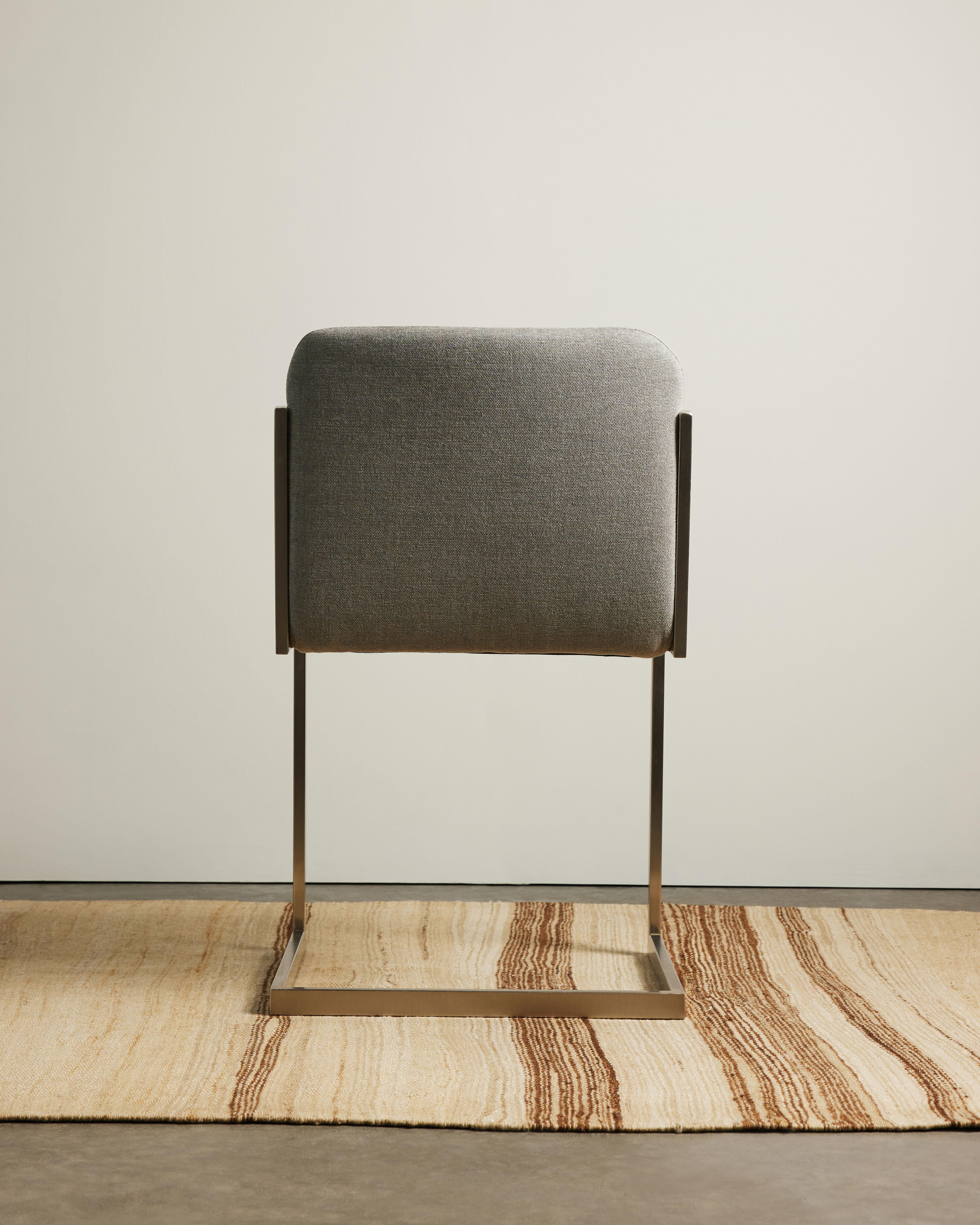 Set of Four Dining Chairs in the Manner of Milo Baughman, United States, c. 1970 en vente 6