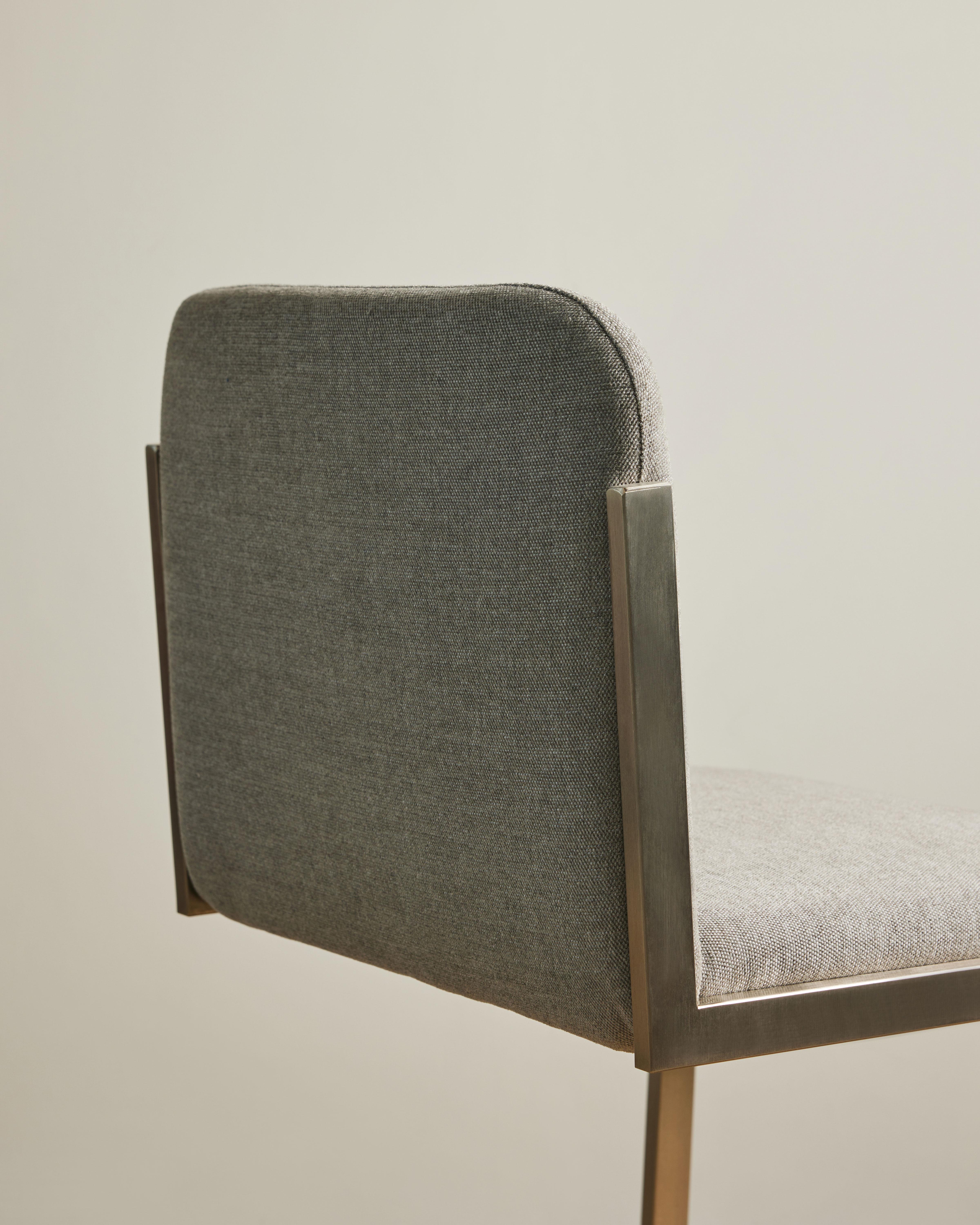 Set of Four Dining Chairs in the Manner of Milo Baughman, United States, c. 1970 en vente 1