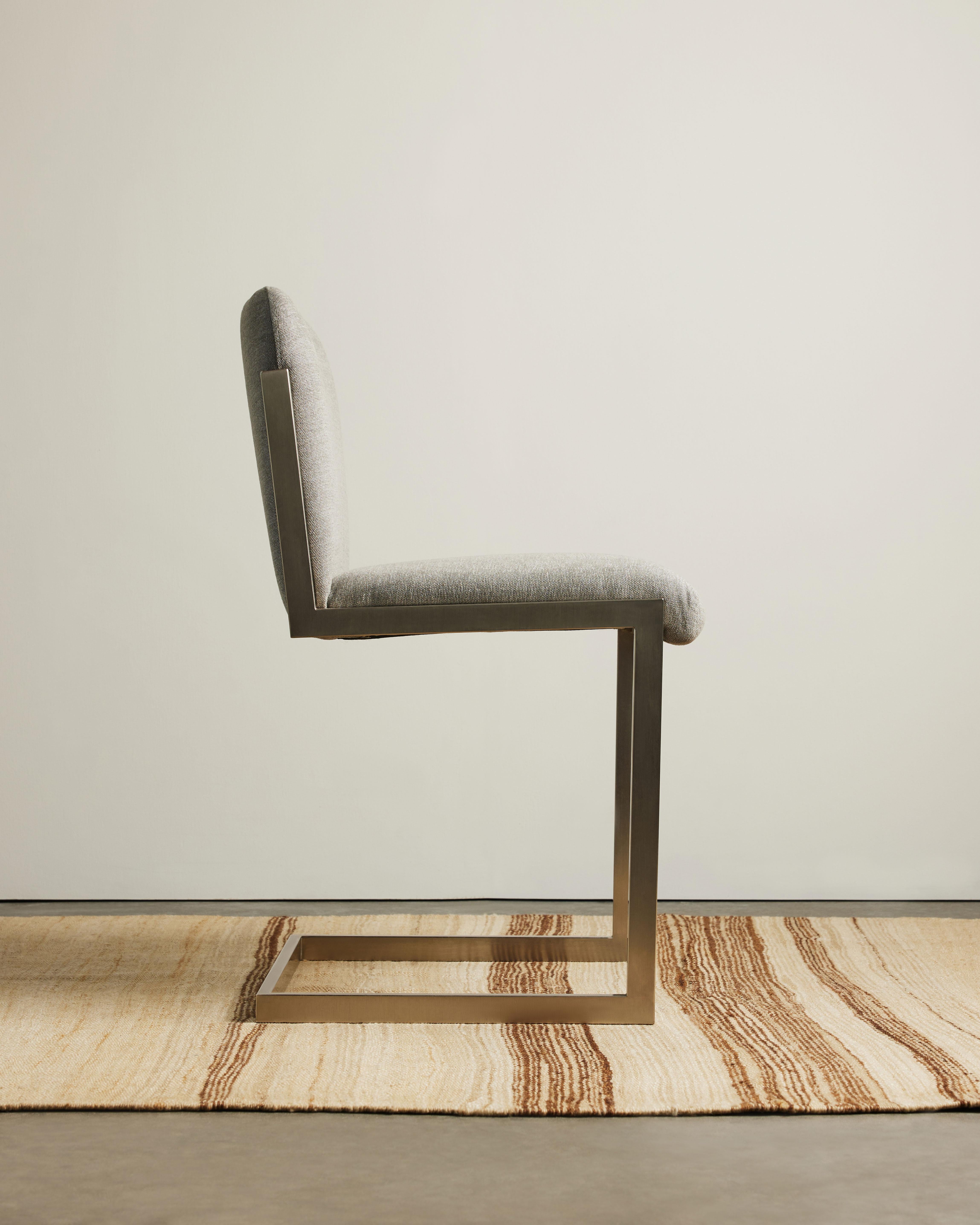 Set of Four Dining Chairs in the Manner of Milo Baughman, United States, c. 1970 en vente 4