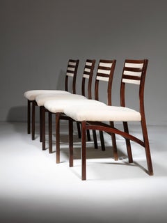 Set di quattro sedie da pranzo modello 110 di Ico Parisi per Cassina, Italia, anni ’60