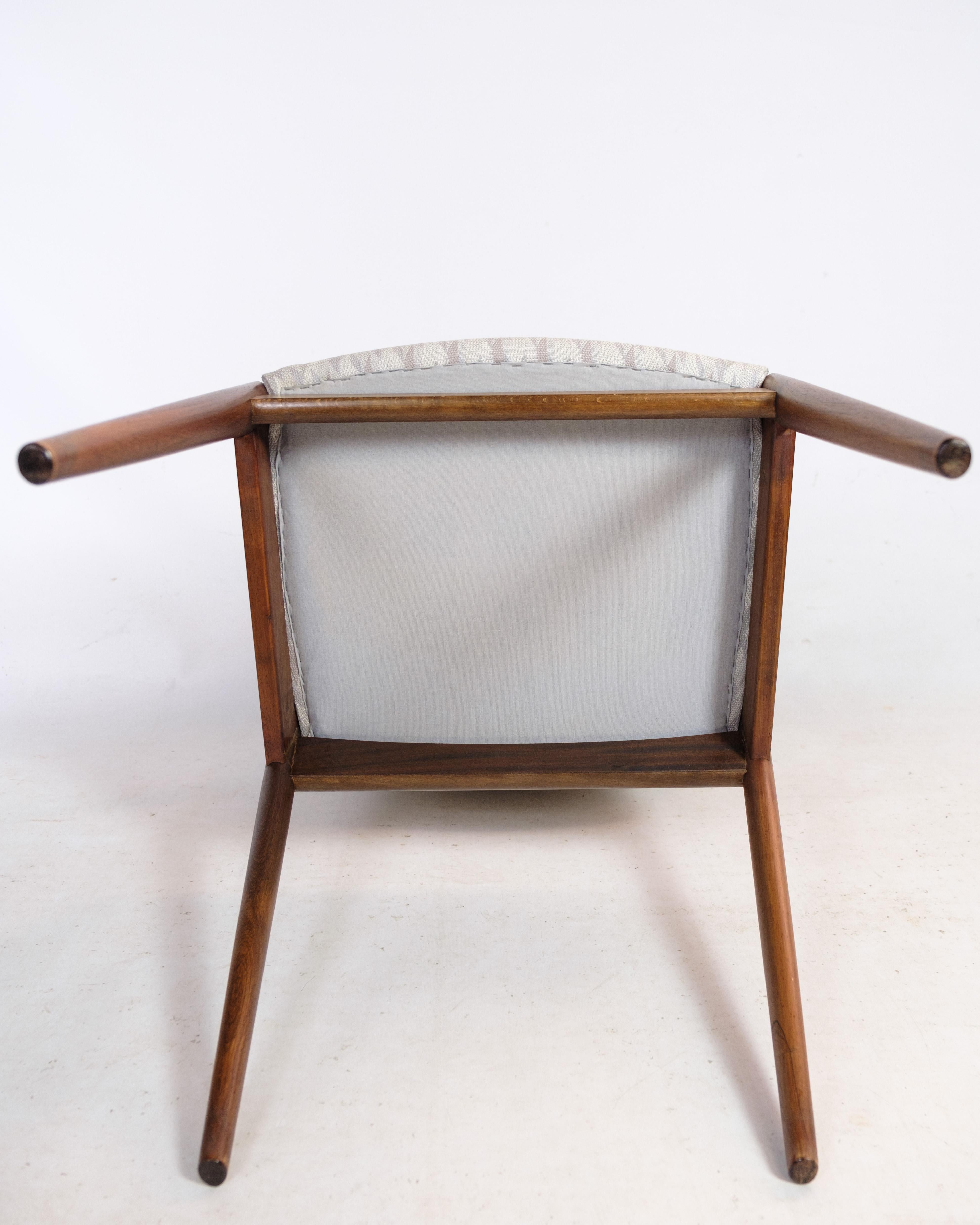 Ensemble de quatre chaises de salle à manger, modèle 42, Kai Kristiansen, Schou Andersen, 1960 en vente 6