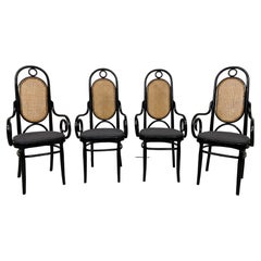 Set of Four Dining Chairs No.17 by Thonet