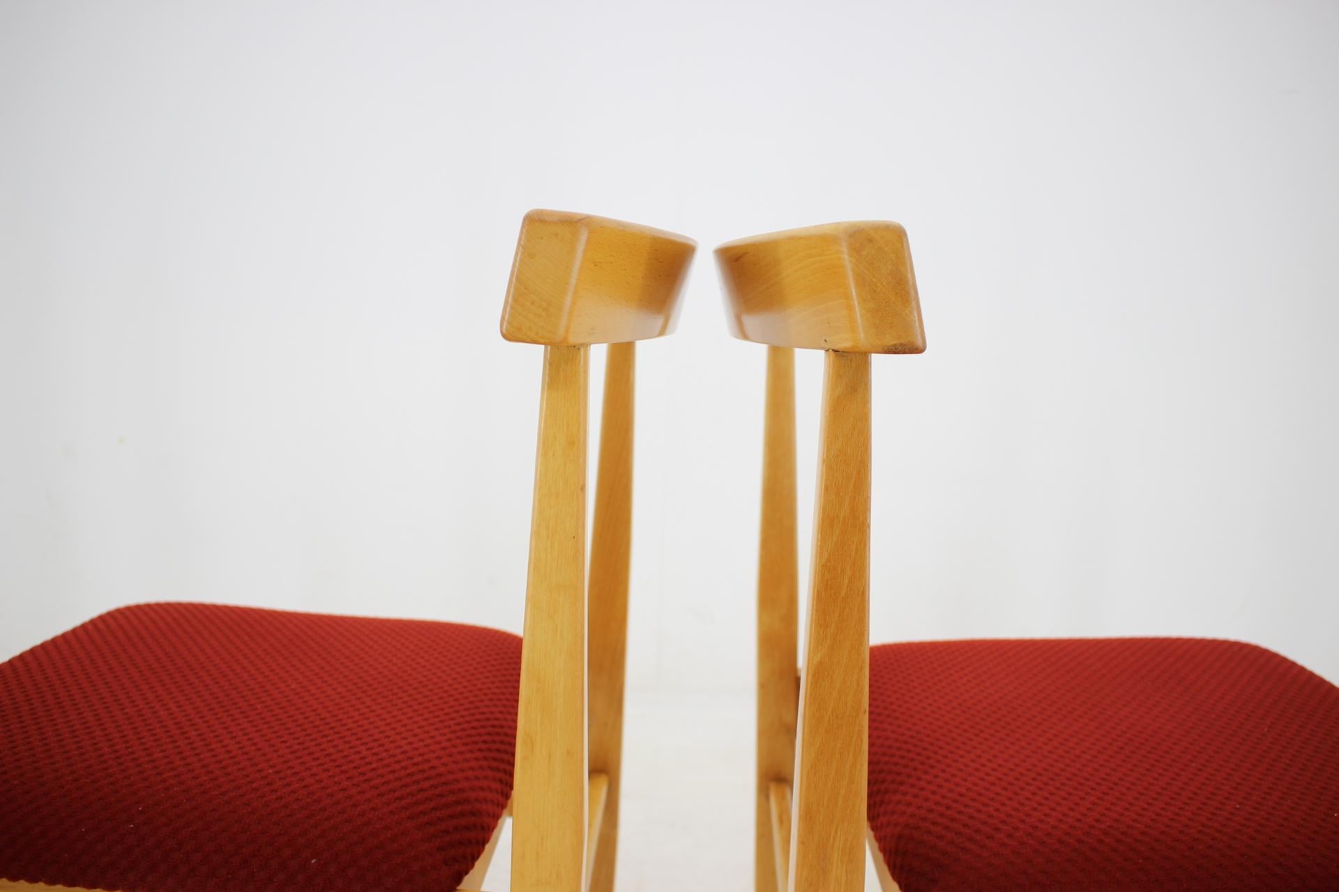 Late 20th Century Set of Four Dining Chairs, Thon, 1970s