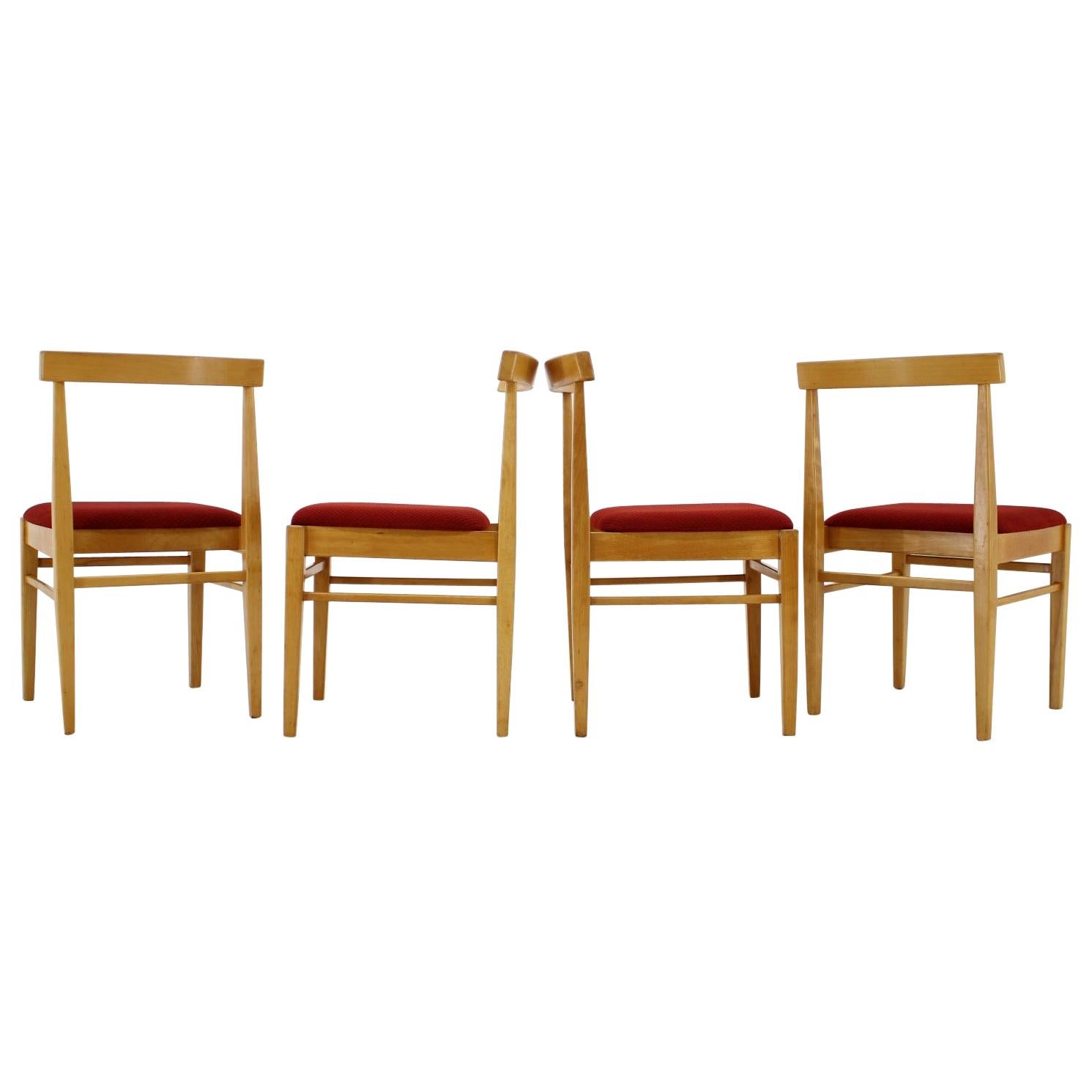 Set of Four Dining Chairs, Thon, 1970s