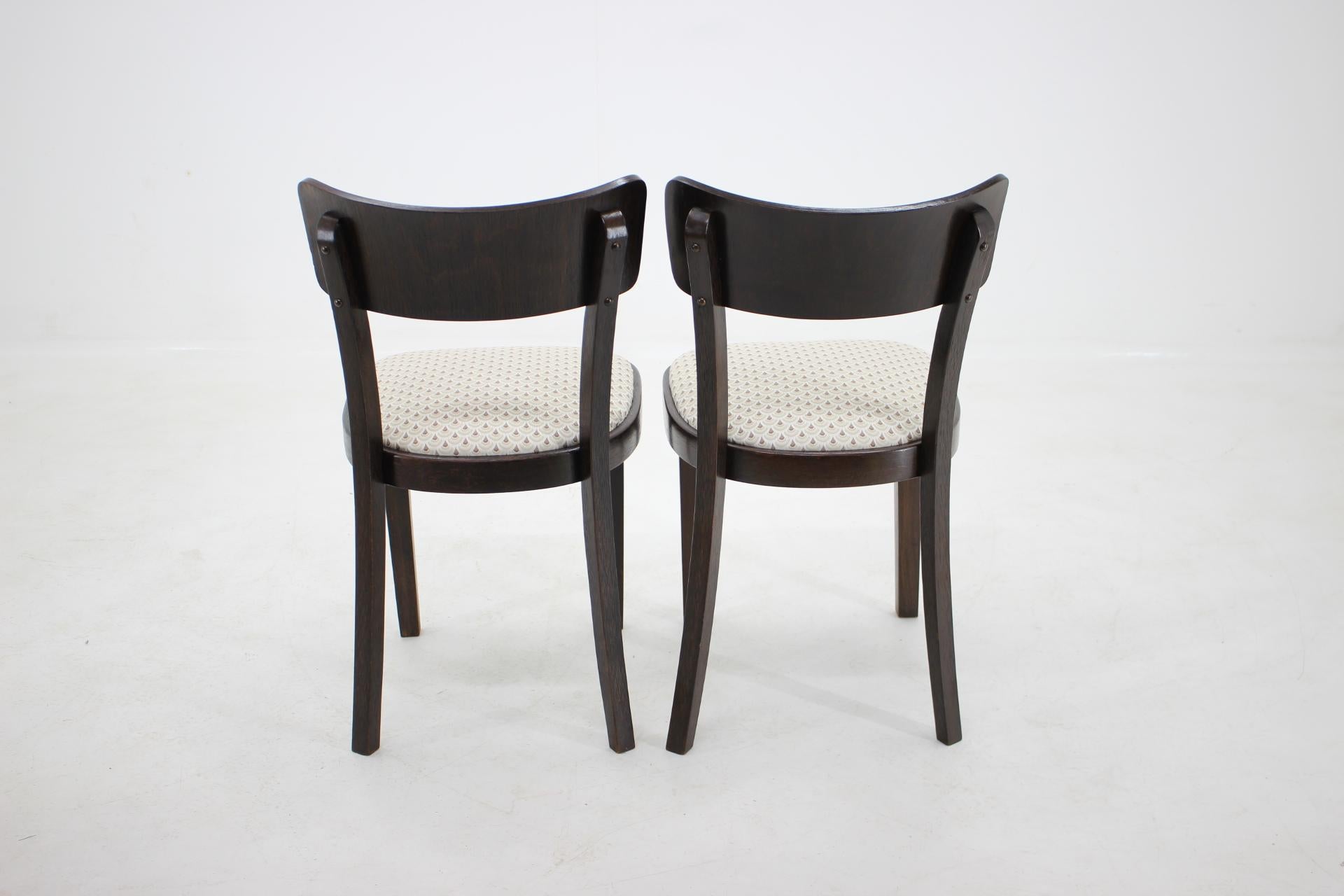 Set of Four Dining Chairs/Thonet, 1950s 1