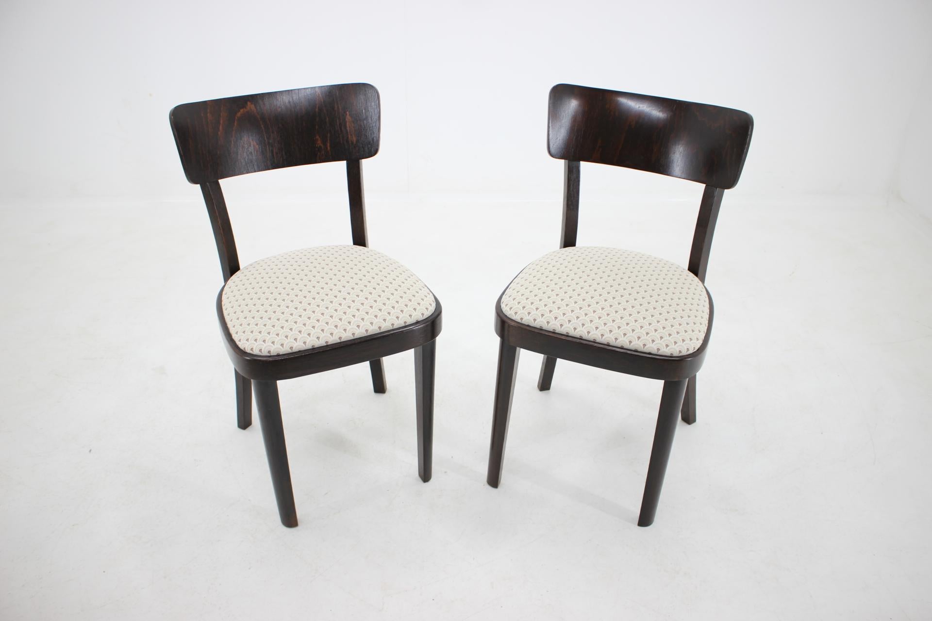 Set of Four Dining Chairs/Thonet, 1950s 2